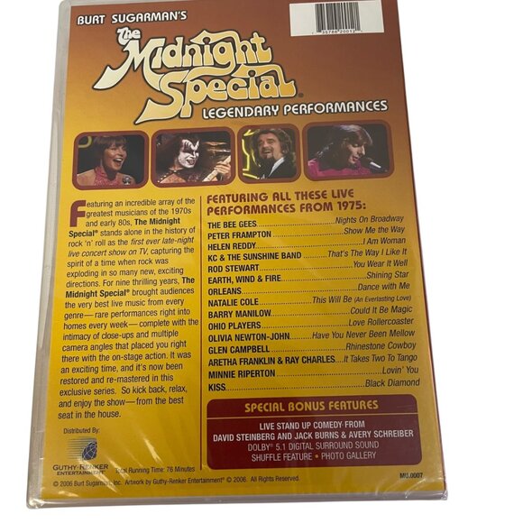 The Midnight Special Legendary Performances 1975 DVD - Picture 2 of 4